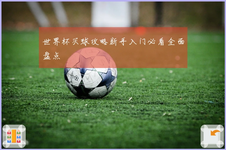 世界杯买球攻略新手入门必看全面盘点