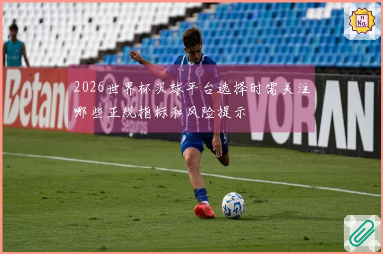 2026世界杯买球平台选择时需关注哪些正规指标和风险提示