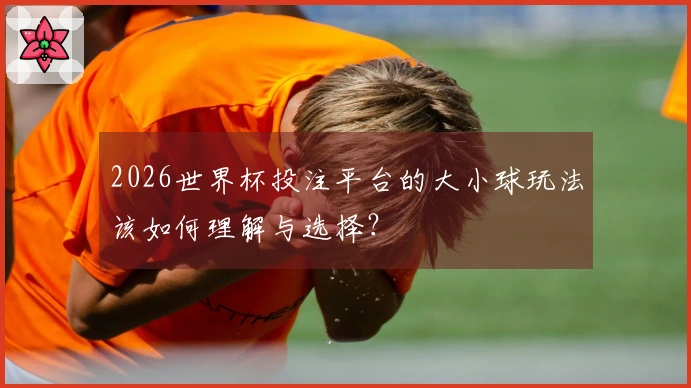 2026世界杯投注平台的大小球玩法该如何理解与选择？