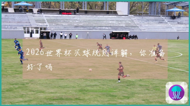2026世界杯买球规则详解，你准备好了吗